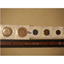 5 Pieces Tokens SEE LIST