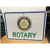 Image 1 : Metal Rotary Sign, 24"x18"