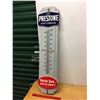 Image 1 : Original Porcelain Prestone Anti-Freeze Thermometer, 36"x9"