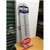 Image 2 : Original Porcelain Prestone Anti-Freeze Thermometer, 36"x9"