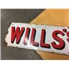 Image 2 : Original Porcelain Will's "Bulwark" Cut Sign, 51"x6"