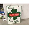Image 1 : Original Travel Superior Courts United Porcelain Sign, DS, 27"x36"