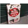 Image 1 : Royal Crown Cola Metal Sign, 48"x35"