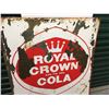 Image 2 : Royal Crown Cola Metal Sign, 48"x35"
