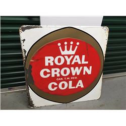 Royal Crown Cola Metal Sign, 35"x35"