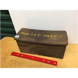 Massey Harris Metal Tractor Box