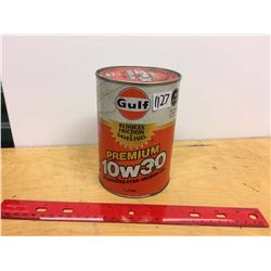 Gulf Premium Cardboard 10w30 Oil Litre, Full