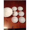 Image 1 : (7) Piece Milkglass Bowl Set
