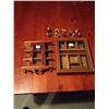Image 1 : Wooden Display Case, Red Rose Tea Figures, Animals
