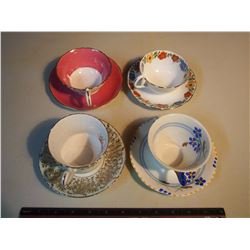 Cups and Saucers (4)
