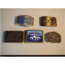 Various Belt Buckles (5)