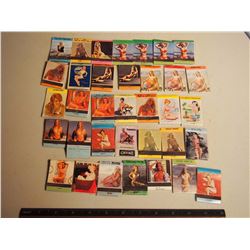 Lot of Assorted Pin Up Match Boxes (35)