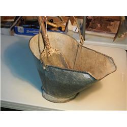 Coal Bucket and Shovel