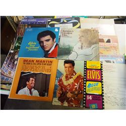 Huge Lot Of Records (Approx. 30) (Tammy Wynette, Dean Martin, Elvis)
