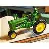 Image 1 : John Deere Model A Toy Tractor with Driver and Metal Tires