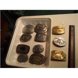 Hesston and Farm Machinery Company Belt Buckle Collection