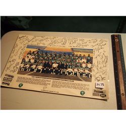 1981 Saskatchewan Roughriders Team Picture