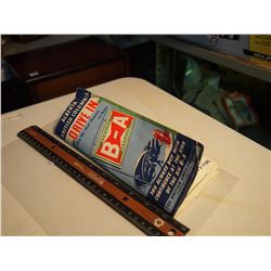 1950's B/A and Pennzoil Canadian Roadmap