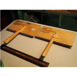 Pair Of Wool Carders