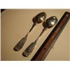 Image 2 : 1857 Exeter Sterling Silver Spoons (2)