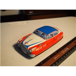 West German Friction Toy Police Car