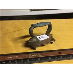 Child’s Cast Iron Toy Iron & Trivet