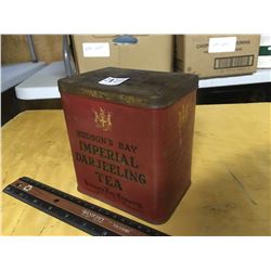 Hudson’s Bay Darjeerling Tea Tin