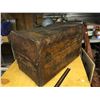 Image 2 : Mud 1800's Stage Coach Leather Trunk, 24” Long