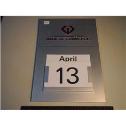 Canadian Imperial Bank of Commerce Calendar, Complete