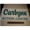 Image 1 : Carbyne Metal Advertising Sign, 24”x12”