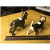 Image 2 : Beagle China Dog Ornament and Metal Spaniel