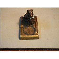 Scotty Dog and Pups Metal 1930's Ashtray