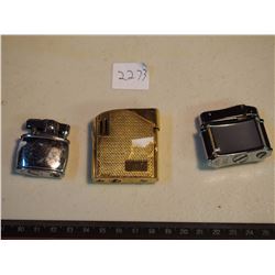 Various Metal Lighters (3)