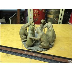 Hound Dog Table Candle Holder