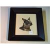 Image 1 : Boston Terrier Paint Picture, 9”x10”