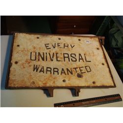 Cast Stove Door (Every Universal Warranted)