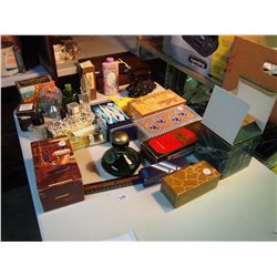 Lot Of Vintage Avon Bottles & Boxes (Some Empty)