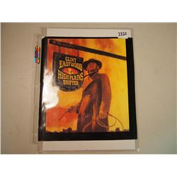 Clint Eastwood – High Plains Drifter 8 ½” x 9 ½” Picture Ad