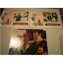Lot of 3 Vintage, Original, Movie Lobby Cards: 1950’s