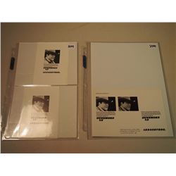 Lot of 3 Gunsmoke, Television Ad Slicks, CBS, James Arness as Marshal Matt Dillon of Dodge City