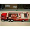 Image 2 : Lot of 2 Coca-Cola: 1980 Buddy L Semi-Trailer & 1996 Majorette Truck & Camper Trailer, Die-cast meta