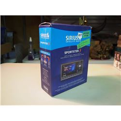 Sirius Sportster Satelite Radio - Never Used, Missing Antennae & Dock