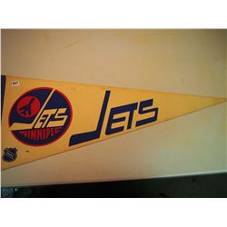 Vintage Winnipeg Jets Pennant
