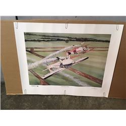 Vintage "A Great Day For Smoke" 446/1000 Print Pietsch Air Shows