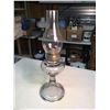 Image 1 : Antique Keroseen Lamp, Purple Glass Tinge