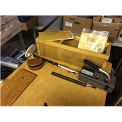 Heathkite Model GD 1290 Metal Detector, Working, Books, Wood Box