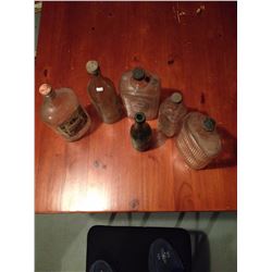 Vintage Bottles (6) (Saskatoon, SK, Etc)