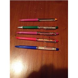 Vintage Float Motion Pens (5)