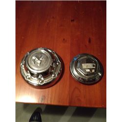 Hub Caps (2) Diamond T, Dodge Ram