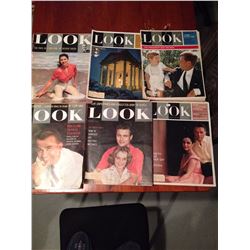 Look Magazines (6) (1950's, 60's)